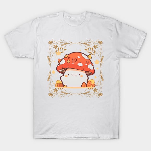 Mashroom T-Shirt by Nano art